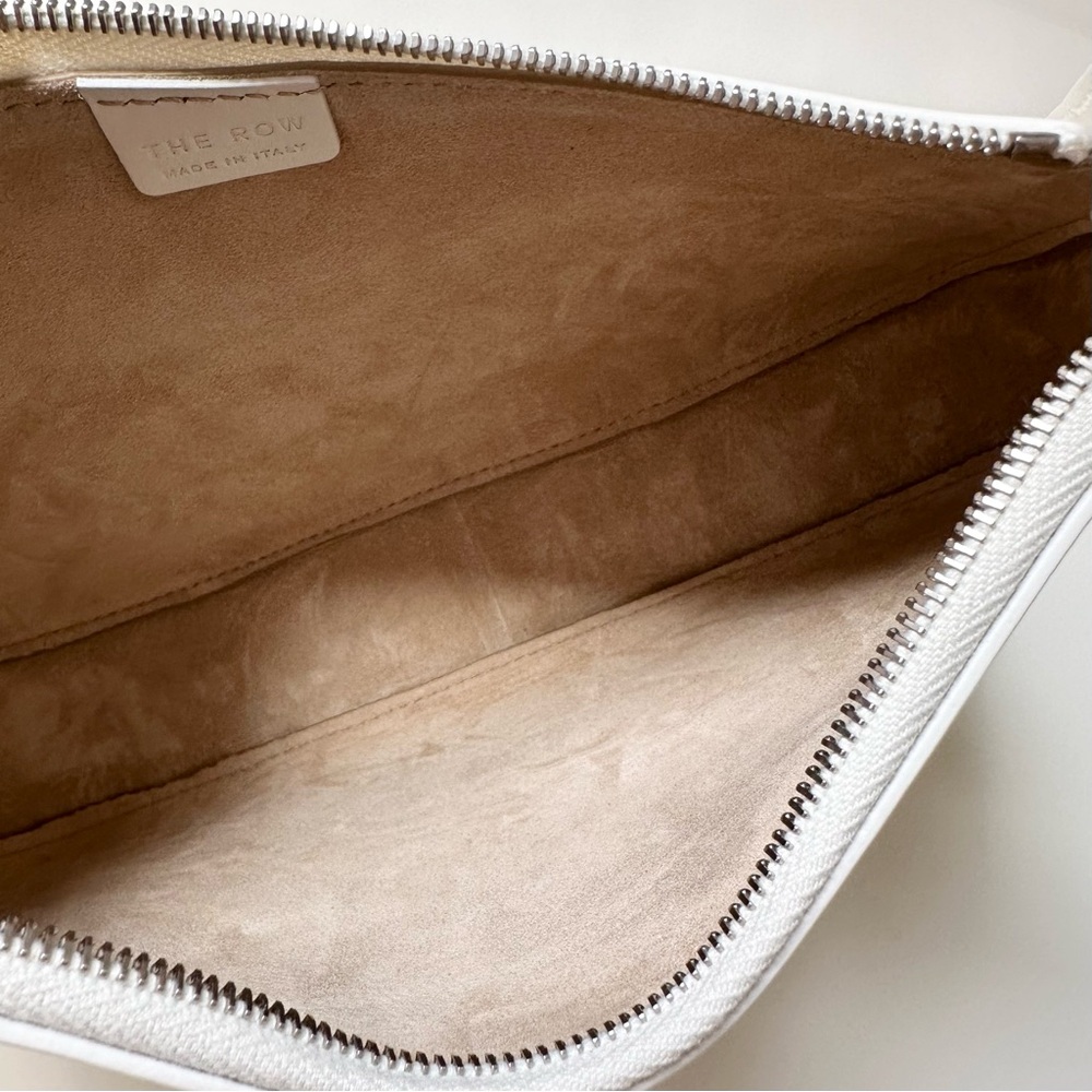 The Row Half Moon Leather Shoulder Bag - Picture 12 of 16